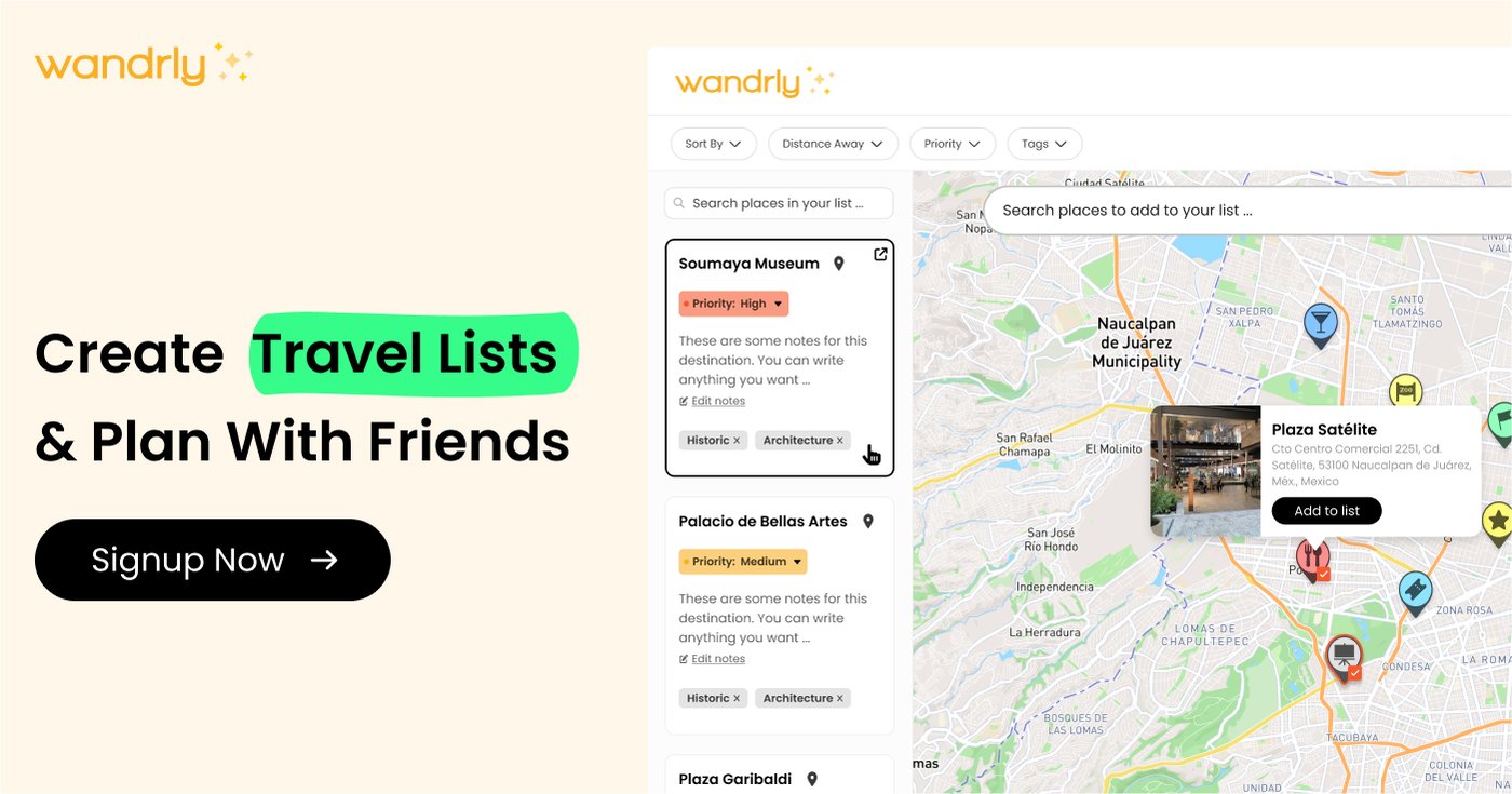 Wandrly Lists