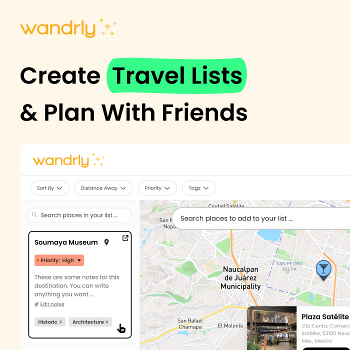 Wandrly Lists